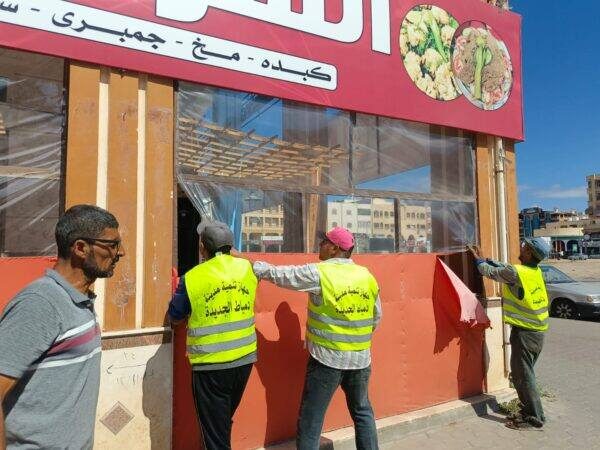 حملات مكثفة لإزالة المخالفات والإشغالات بدمياط الجديدة.. علي مدار الأسبوع