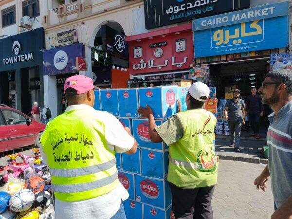 تنفيذ 11 قرارًا للغلق والتشميع وإزالة المباني المخالفة في المنطقة المركزية بدمياط الجديدة.