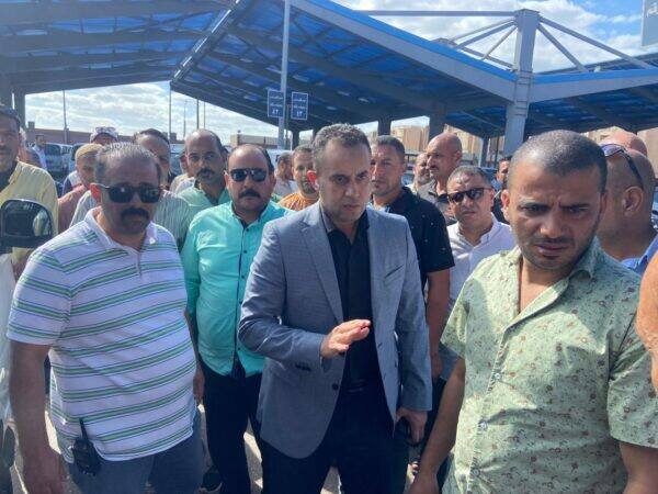 رئيس جهاز دمياط الجديدة بجولة تفقدية للمواقف لمتابعة سير العمل وانتظامه