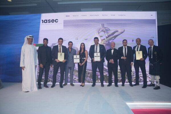 حصول شركة ند الشبا علي جائزتي افضل تصميم تجاري بالشرق الأوسط وأفريقيا Arabian propriety award African property aword حصول شركة ند الشبا علي جائزتي افضل تصميم تجاري بالشرق الأوسط وأفريقيا Arabian propriety award African property aword