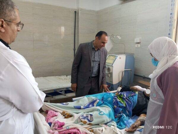 وكيل صحة الشرقية يتفقد سير العمل بمستشفى الرمد ومشروع المبنى الجديد وكيل صحة الشرقية يتفقد سير العمل بمستشفى الرمد ومشروع المبنى الجديد