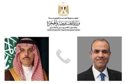 وزير الخارجية ونظيره السعودي.. أدانا العدوان الإس-رائيلي في المنطقة