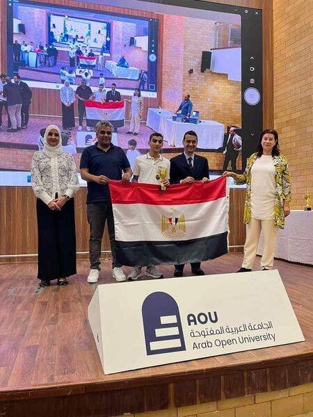 الطالب محمود العفيفي يحقق المركز الثاني في المنتدى الأفروآسيوي للتكنولوجيا والابتكار الطالب محمود العفيفي يحقق المركز الثاني في المنتدى الأفروآسيوي للتكنولوجيا والابتكار