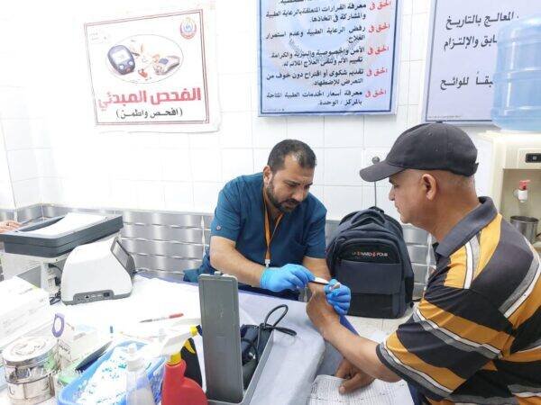 الكشف و العلاج لـ ١١٧٧ مواطنًا خلال قافلة طبية مجانية في أبو راشد في إطار "بداية" الكشف و العلاج لـ ١١٧٧ مواطنًا خلال قافلة طبية مجانية في أبو راشد في إطار "بداية"