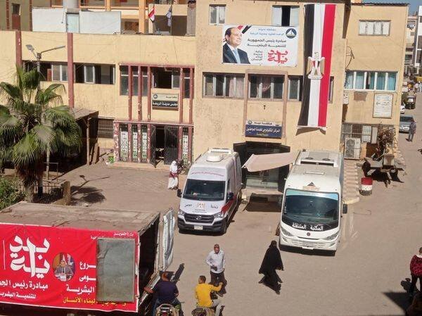 جانب آخر من فاعليات المبادرة الرئاسية للتنمية البشرية " بداية " بمدينة الروضة