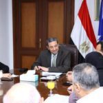 محافظ دمياط يتابع الموقف التنفيذى لمشروعات قطاع مياه الشرب والصرف الصحى