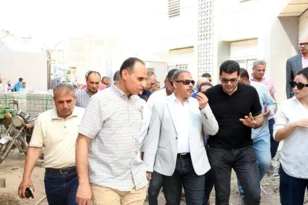 محافظ الشرقية ووكيل وزارة الصحة يتفقدان مشروع مبنى مستشفى الرمد الجديد بالزقازيق