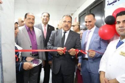 محافظ الشرقية يفتتح وحدة إذابة الجلطات الدماغية بمستشفى فاقوس المركزي