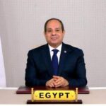 الرئيس السيسي يلقي كلمة مسجلة خلال منتدى أعمال تجمع البريكس