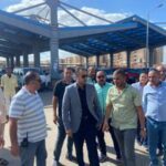 رئيس جهاز دمياط الجديدة بجولة تفقدية للمواقف لمتابعة سير العمل وانتظامه