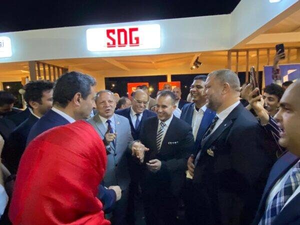 بالصور ..إفتتاح معرض دي بلس العقاري بالحديقة المركزية بدمياط الجديدة
