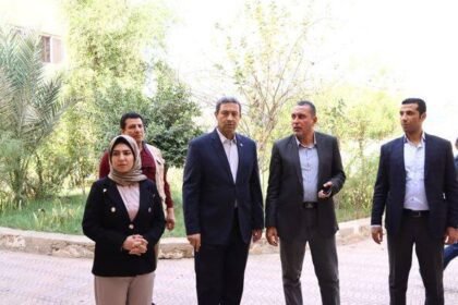 محافظ دمياط في جولة تفقدية بكفر سعد لمتابعة سير العمل في الوحدة المحلية