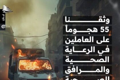 الصحة العالمية: وثقنا 55 هجوماً على العاملين في الرعاية الصحية والمرافق الصحية