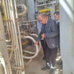 وزير الكهرباء فى زيارة مفاجئة لمحطة توليد كهرباء السويس البخارية