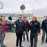 جولة تفقدية لرئيس رئيس جهاز القري السياحية لمتابعة أعمال رفع كفاءة وتطوير مداخل مارينا