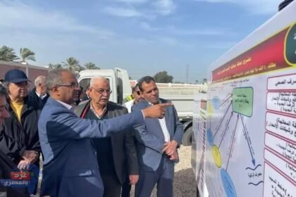 نائب وزير الإسكان يجري جولة ميدانية لمتابعة مشروعات الصرف الصحي بدمياط