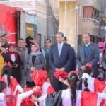 محافظ دمياط يتفقد خدمات المبادرة الرئاسية "بداية" في الزرقا
