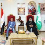 جامعة الزقازيق تقدم التهاني لأسقف فاقوس والعاشر من رمضان وراعى كنيسة القديس يوسف