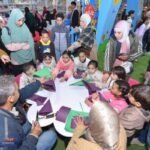 ورش فنية وحكي عن حب الوطن في صالة الطفل بمعرض الكتاب