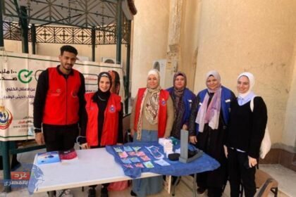 الفرق الطبية بوزارة الصحة والسكان خلال خطة التأمين الطبي لاحتفالات عيد الميلاد المجيد بمحافظة الإسماعيلية