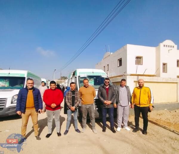 "قافلة المناجاة الصغرى بالحسينية: خدمة طبية مميزة لأكثر من 2500 مريض في الشرقية"