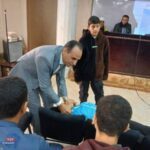وكيل صحة الشرقية يلقي محاضرة عن الإسعافات الأولية والإنعاش القلبي في قرية طاروط