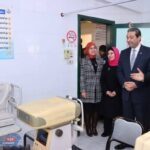 محافظ دمياط يتفقد قافلة الرمد ويواصل متابعة مشروع الصرف الصحي بشط جريبة