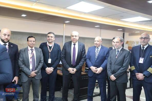 جولة مثيرة لمحرري الطيران في أحدث تطويرات مطار القاهرة الدولي جولة مثيرة لمحرري الطيران في أحدث تطويرات مطار القاهرة الدولي