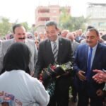 "مع الناس": افتتاح معرض السلع الغذائية المخفضة لحزب الشعب الجمهوري بدمياط
