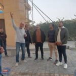 متابعة رئيس جهاز القرى السياحية لأعمال تطوير مداخل مارينا