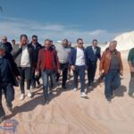 جولة تفقدية لرئيس جهاز القرى السياحية بمشروعات منطقة التوسعات الجنوبية بنيو مارينا