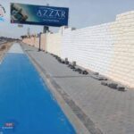 متابعة رئيس جهاز القرى السياحية لأعمال تطوير مداخل مارينا