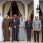 لقاء ودي يجمع قادة دول الخليج والرئيس المصري وملك الأردن