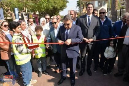 افتتاح معرض المنتجات والحرف اليدوية بنادي جزيرة الورد بالمنصورة