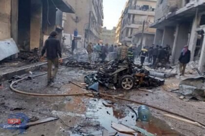 انفجار سيارة