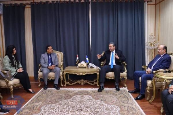محافظ دمياط يستقبل مدير مكتب برنامج الأمم المتحدة للمستوطنات البشرية (UN Habitat)