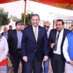 محافظ دمياط يتفقد القوافل الطبية ويزور محطة رفع الصرف الصحي في كفر شحاته