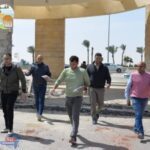رئيس جهاز القري السياحية يواصل متابعة أعمال تطوير البوابات وطريق الإزدواج