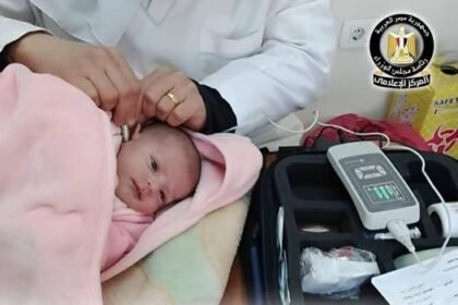 7.5 مليون طفل تم فحصهم ضمن مبادرة رئيس الجمهورية للكشف المبكر وعلاج فقدان السمع لدى حديثي الولادة
