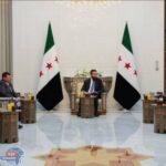 الشرع يجتمع بأعضاء اللجنة المكلفة بصياغة مسودة الإعلان الدستوري
