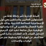 "النيابة الإدارية تحيل مسئولين بحي أول الإسماعيلية للمحاكمة التأديبية"