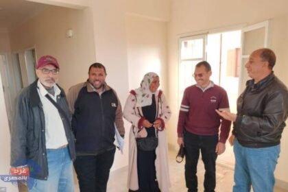 بدء تسليم وحدات "سكن كريم" بتفتيش ثان بكفر سعد للفئات المستحقة