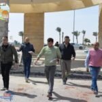 رئيس جهاز القري السياحية يواصل متابعة أعمال تطوير البوابات وطريق الإزدواج