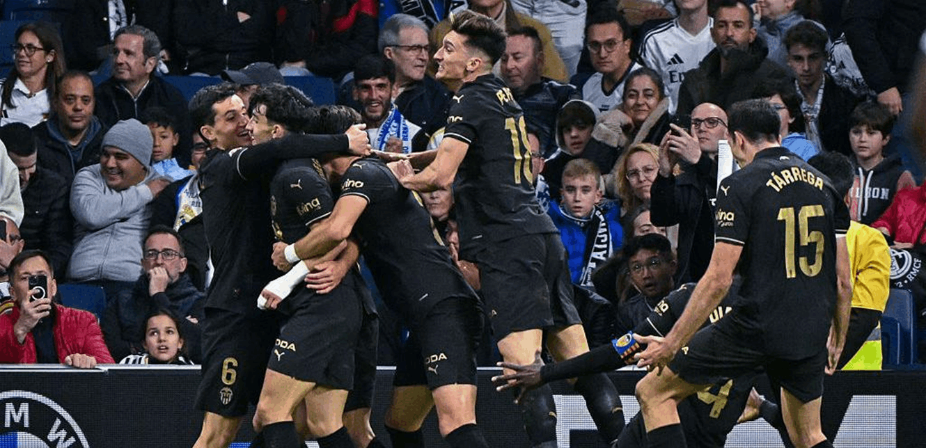فالنسيا يقلب الطاولة على ريال مدريد بهدف قاتل في البرنابيو!