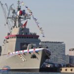زعيم كوريا الديمقراطية يشهد إطلاق مدمرة متعددة الأغراض