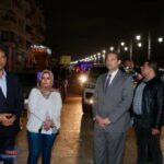 محافظ دمياط يقود حملة أخرى لرفع الاشغالات وإزالة المخالفات بكورنيش النيل بالأعصر