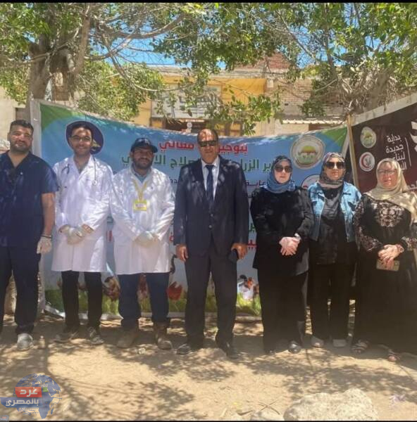 “قافلة بيطرية مجانية في العنانية بدمياط : دعم الثروة الحيوانية وخدمات علاجية متكاملة”