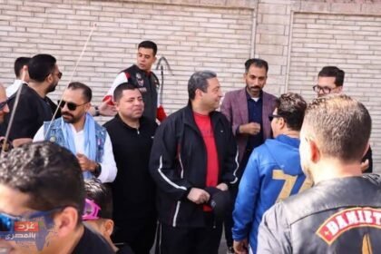 محافظ دمياط يُطلق إشارة بدء ماراثون الدراجات النارية ويشارك الشباب رحلتهم