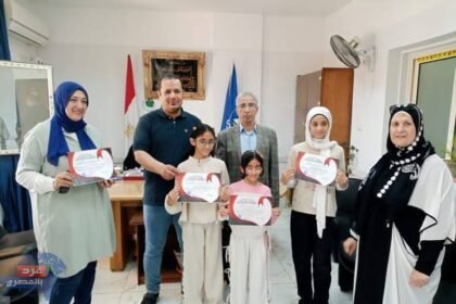 إدارة دمياط الجديدة تحتفي بالمبدعين.. تكريم الفائزين بمسابقة 'نجوم المستقبل'
