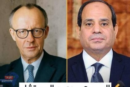 "السيسي يدعو ميرتس للمشاركة في الاحتفالية المصرية لتوقيع وقف إطلاق النار في غزة"